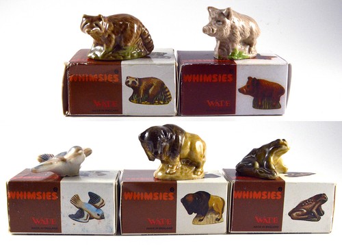Wade whimsies set - whimsies, 1979