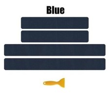 3D BLUE Carbon Fibre Effect