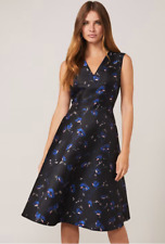 Phase Eight Black Blue Floral