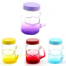 SET OF 4 MINI MASON SHOT JARS