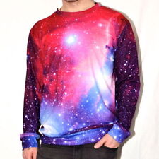NEW! PRINTED 'PURPLE GALAXY' SWEATSHIRT, Jumper, Sweater | 3D 