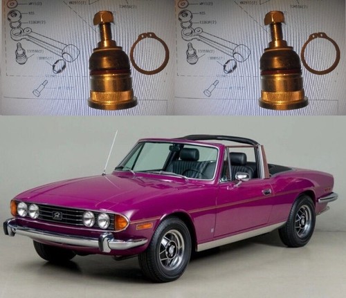 Triumph stag front - (x2),