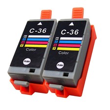 2 pack Color ink cartridge