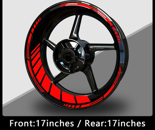 17in reflective motorcycle - 17in,