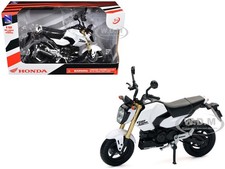 HONDA GROM WHITE 1/12 DIECAST