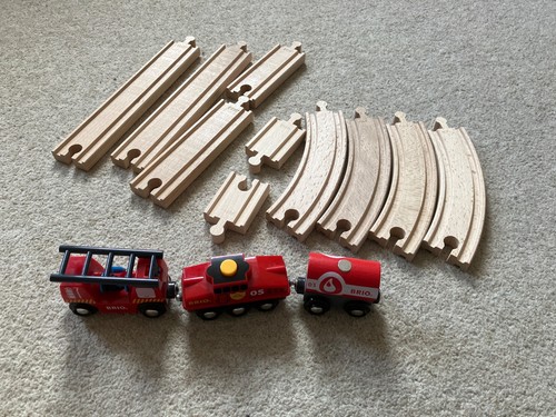 Brio firefighting rescue train
