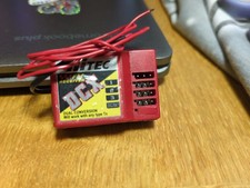 Hitec Dcx Dual Conversion 40meg FM Rx Receiver Works With Any Transmitter Retro