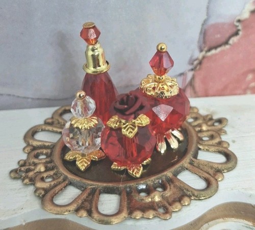 Dolls house perfume bottles