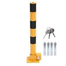  Car Parking Space Lock Bollard Yellow & Black 600mm