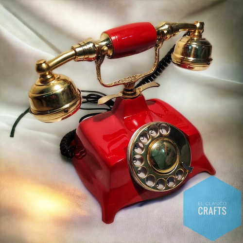 Nautical engraved brass red - nautical, &