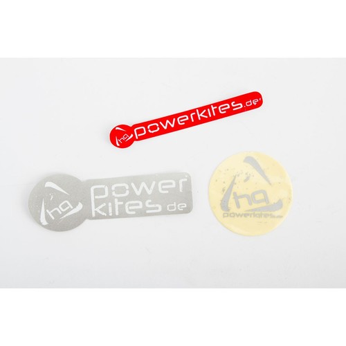Powerkites kite stickers - hq,