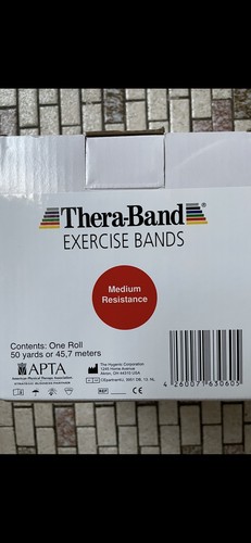 Thera band exercise red - exercise,