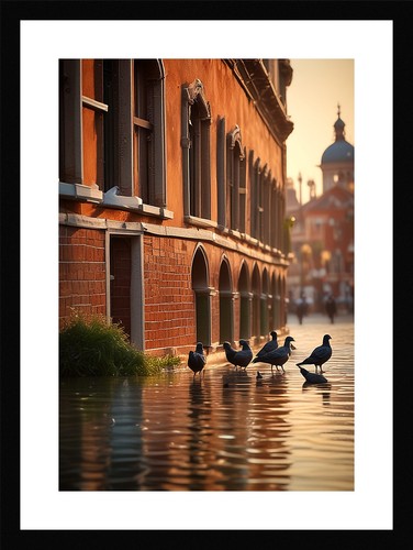 Intimate venice canals framed - intimate,