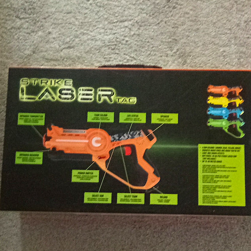 Strike laser tag player - tag,