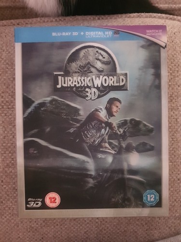 Jurassic world blu ray - 3d, disc