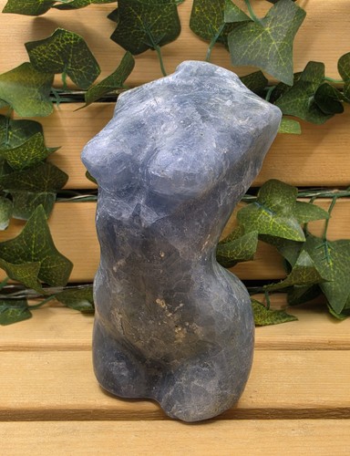 Stunning celestite goddess - celestite,