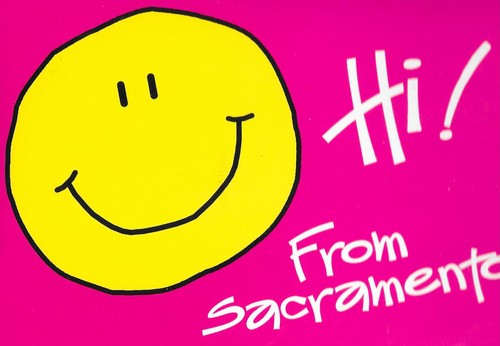 Postcard used california - used,