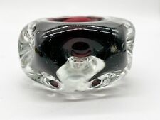 VINTAGE LISKEARD GLASS PURPLE