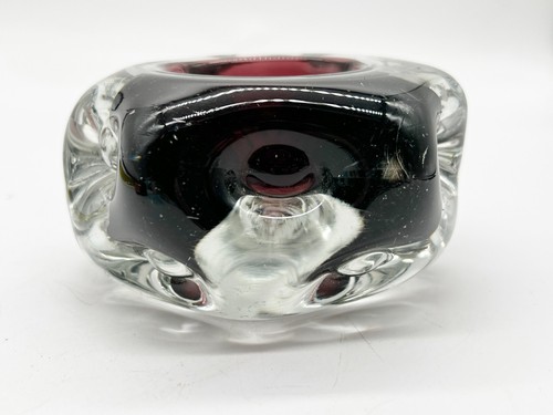 Vintage liskeard glass purple - liskeard,