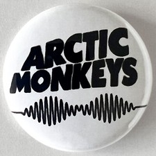 Arctic monkeys band button - arctic,