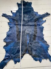 Springbok skin rug, throw, leather