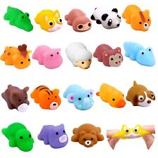 18 Pcs Mochi Squishy Toys Mini Jungle Animals Squishies Soft Squeeze Fidget Toys