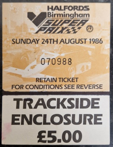 1986 halfords birmingham - 1986,