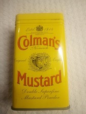 VINTAGE COLMANS MUSTARD TIN