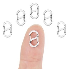 5pcs Stainless Steel S Lock