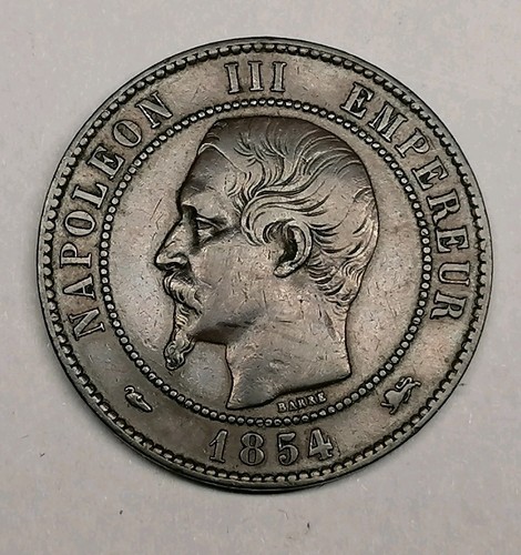 1854 dix centimes napoleon - 1854,