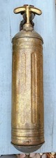 Vintage Brass Pyrene Fire Extinguisher (1953)