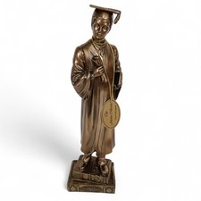 The Juliana Collection Hand Crafted Male Graduation Figurine Bronzed Resin 12"  