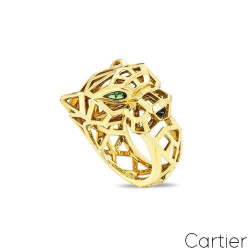 Cartier yellow gold tsavorite - yellow,