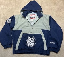 Uconn Huskies Vintage Campri Nutmeg NCAA Jacket - Size XL - Embroidered