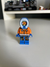 Lego Town City Mini Figure Artic Explorer Orange Goggles CTY0492