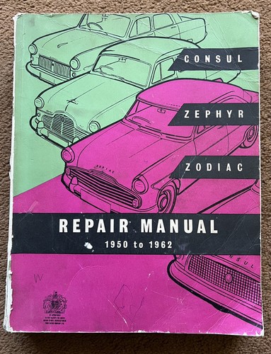 Ford zodiac zephyr consul 1 - consul, mk