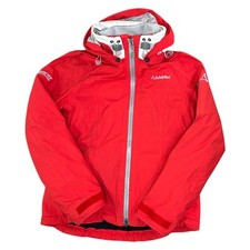 Schoffel Gore-Tex Ski Jacket Snowboarding Waterproof Hooded Red Womens Uk16