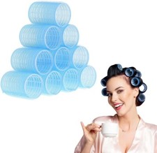 Hair Gripping Rollers Blue