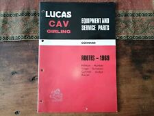 LUCAS PARTS BOOK - HILLMAN IMP