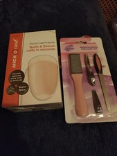 Nail Kit Bundle ( Micro Nail Electric Polisher) & Pedi Set