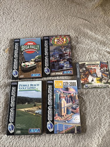 Sega saturn games bundle - games,