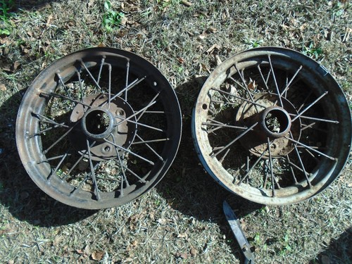 Austin seven wheels - 7, 15”