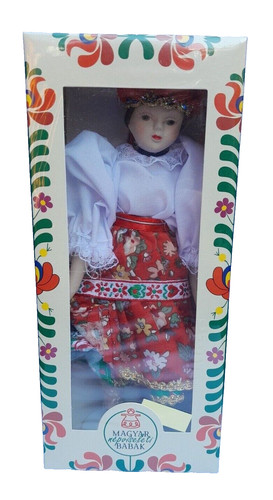 Hungarian porcelain doll - hungarian,