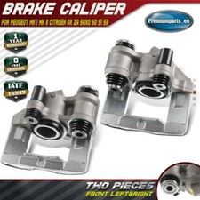 2x Brake Calipers Front Side