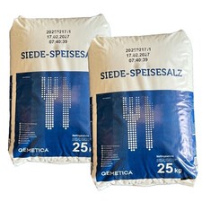 2 x 25 KG PDV SALT - FOOD GRADE 25 KG BAGS £32.98 INC DELIVERY