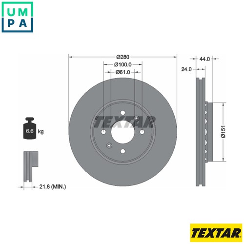 Brake disc 92254603 - brake,