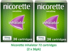 2 x Nicorette 36 Inhalators