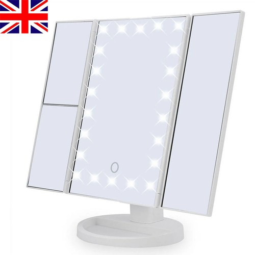 Foldable led mirror - foldable,