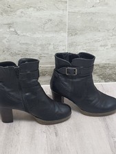 Gabor Black leather Ankle