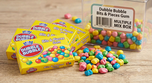 Box lot dubble bubble - box, &